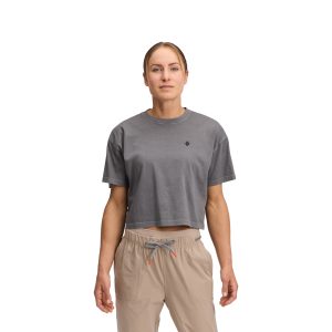 Women's Diamond Crop Short Sleeve Tee
